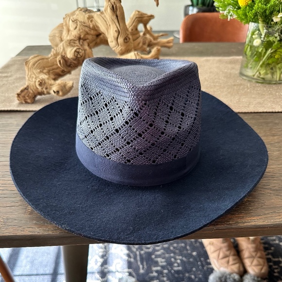 Freya Cedar Straw Felt Hat (size L) - Picture 1 of 4